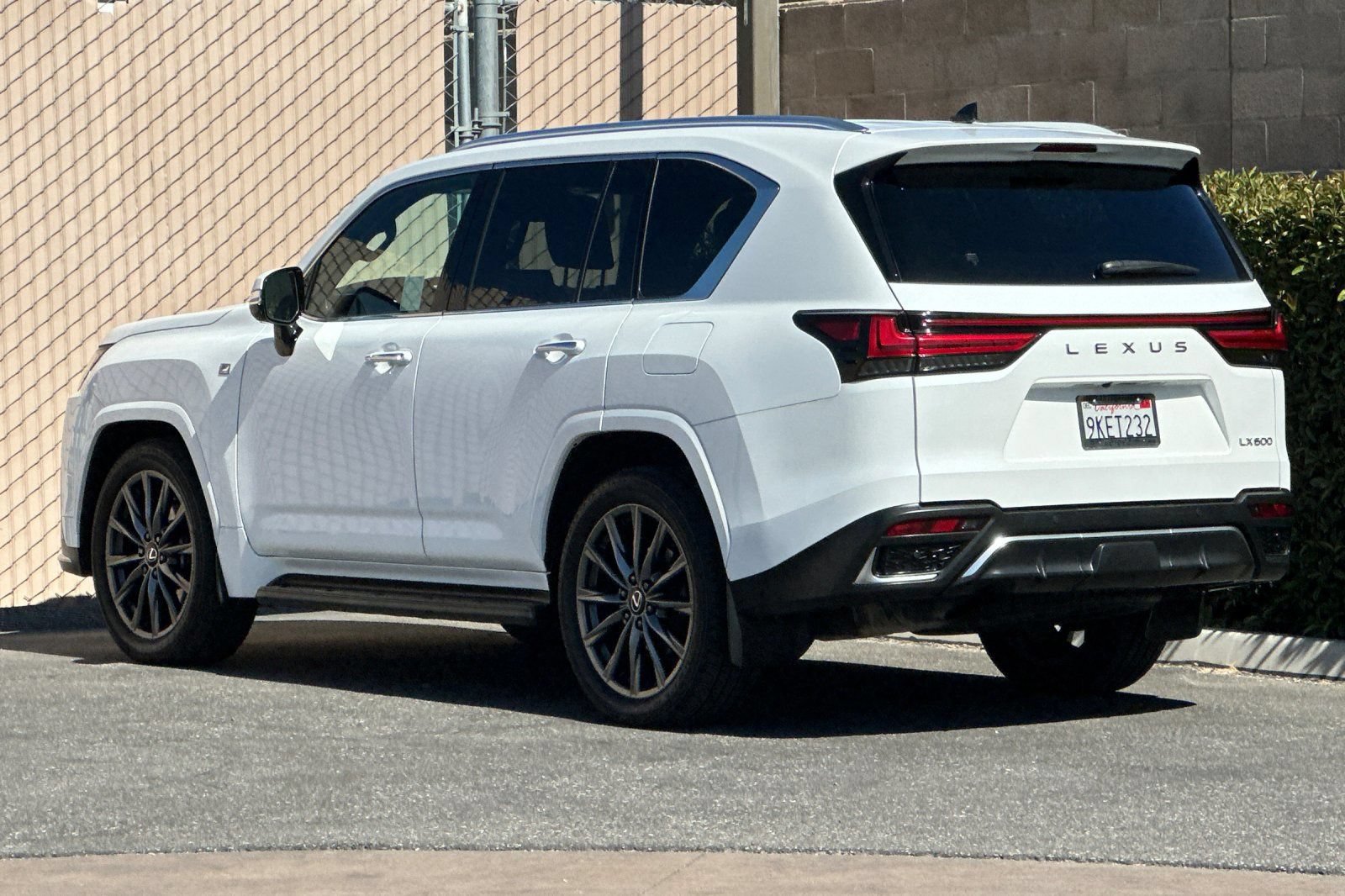 Used 2024 Lexus LX 600 F Sport AWD/4WD image 6