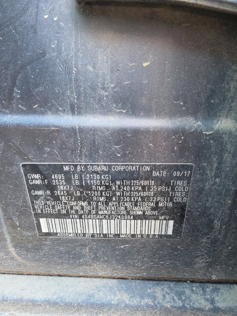 Used 2018 Subaru Outback 2.5i Limited AWD/4WD image 25