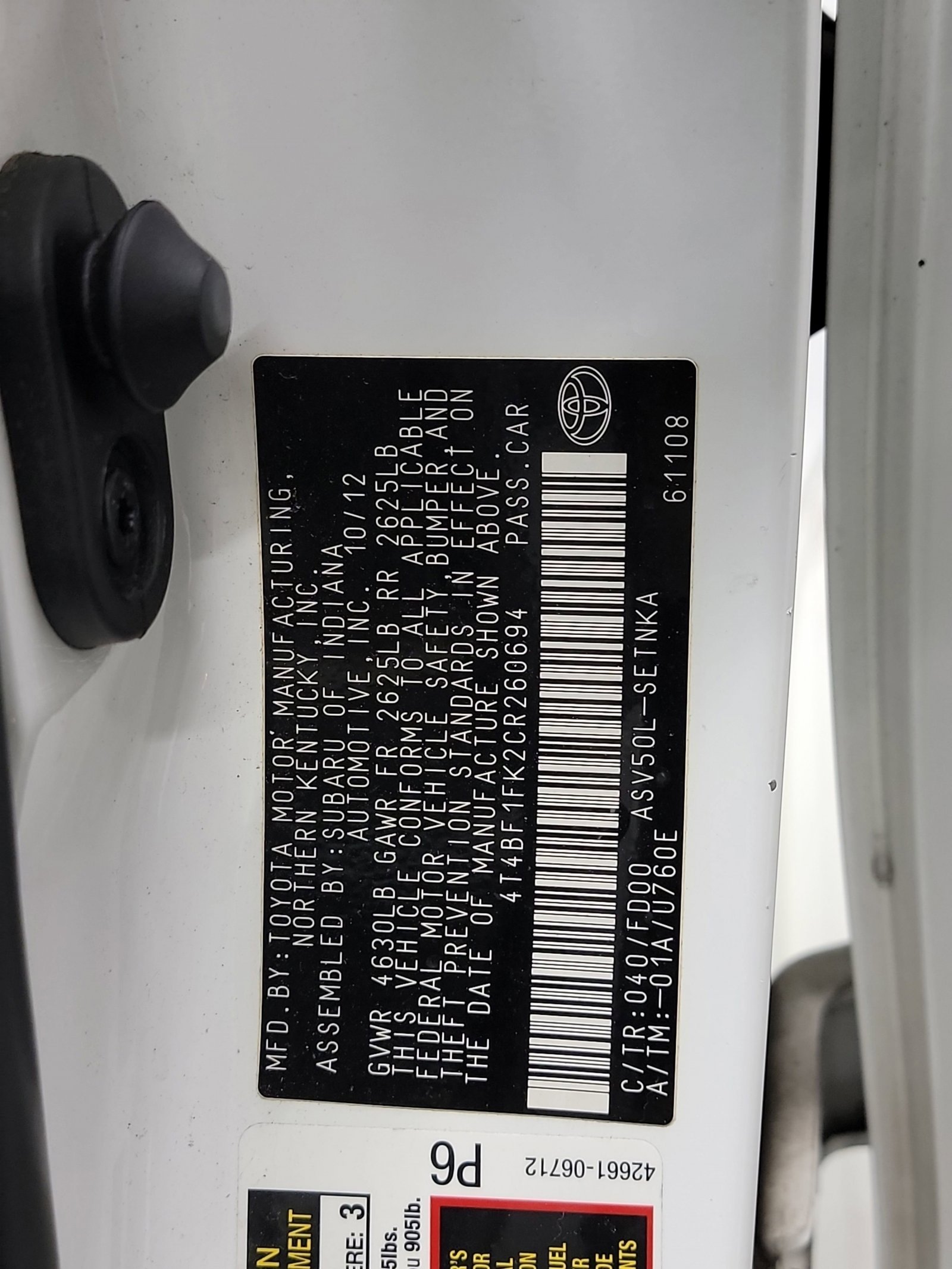 Used 2012 Toyota Camry LE image 31