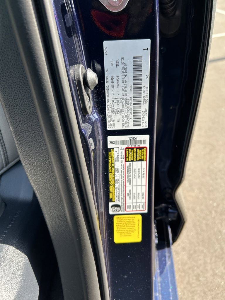 New 2026 Toyota Tundra Limited image 4