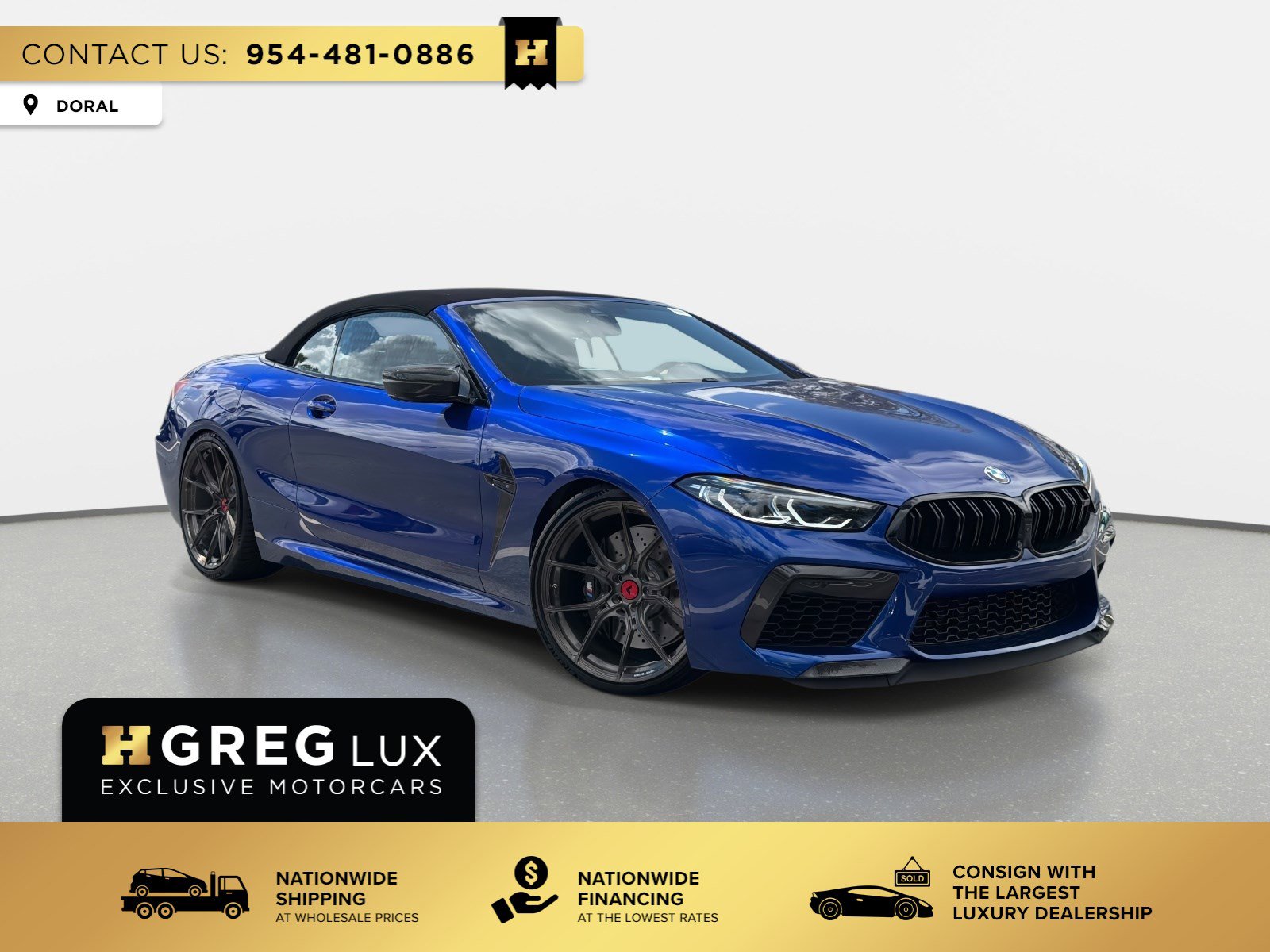 Used 2025 BMW M8 Competition w/ M Carbon Exterior Package image 1