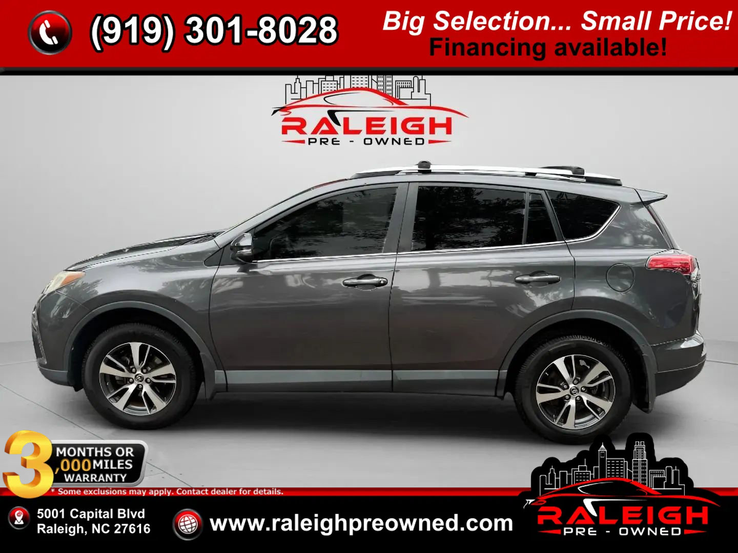 Used 2017 Toyota RAV4 XLE