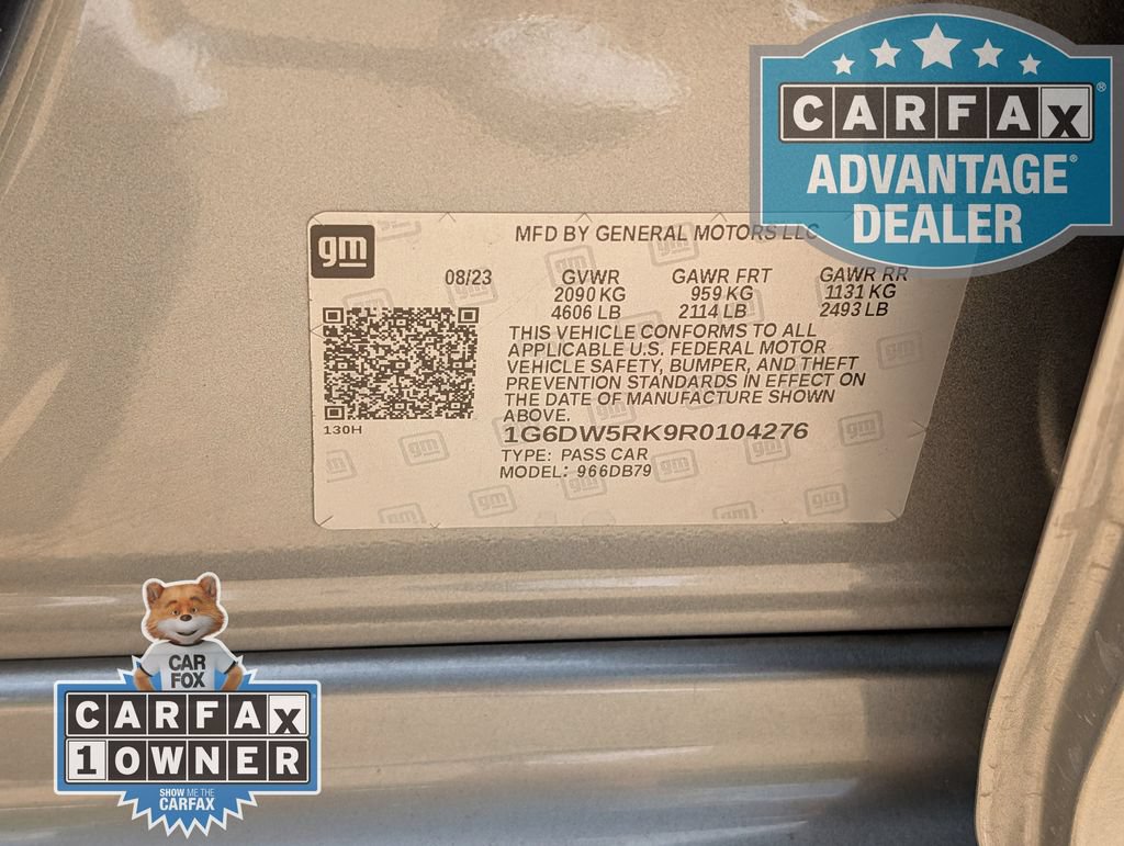 Certified 2024 Cadillac CT5 Luxury w/ Sun And Sound Package RWD image 38