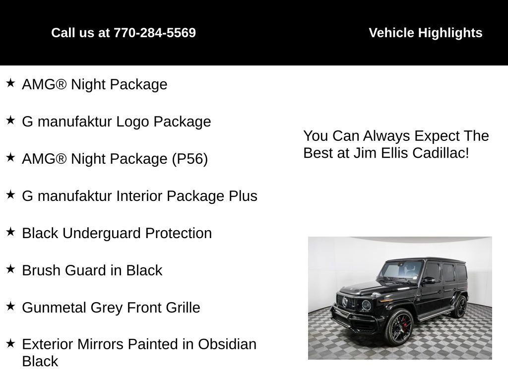 Used 2023 Mercedes-Benz G 63 AMG 4MATIC image 5