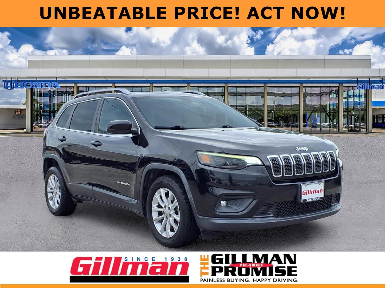 Used 2019 Jeep Cherokee Latitude w/ Popular Appearance Group FWD image 1