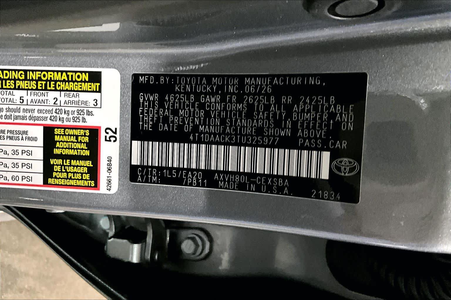 New 2026 Toyota Camry SE w/ Convenience Package FWD image 22
