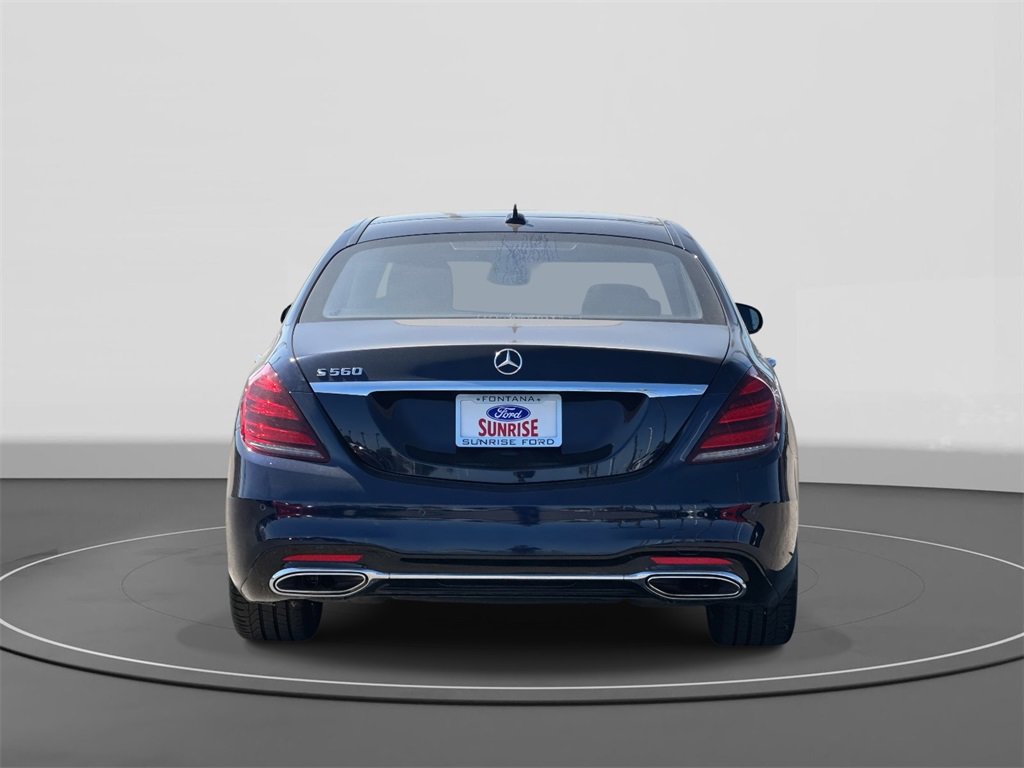 Used 2018 Mercedes-Benz S 560 Sedan w/ AMG Line Exterior image 5