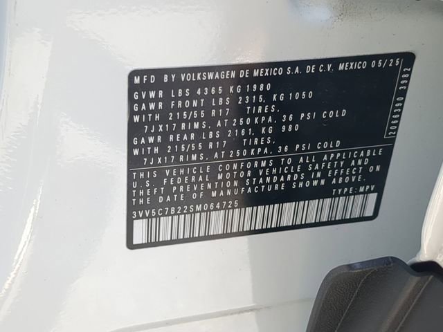 Used 2025 Volkswagen Taos S FWD image 32