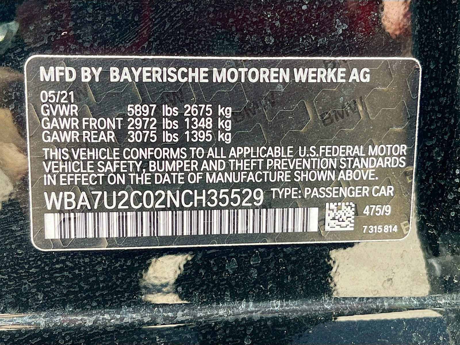 Used 2022 BMW 750i xDrive w/ Executive Package AWD/4WD image 34