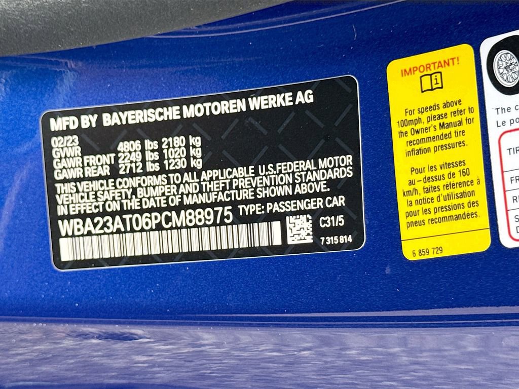 Used 2023 BMW 430i Convertible w/ M Sport Package image 42