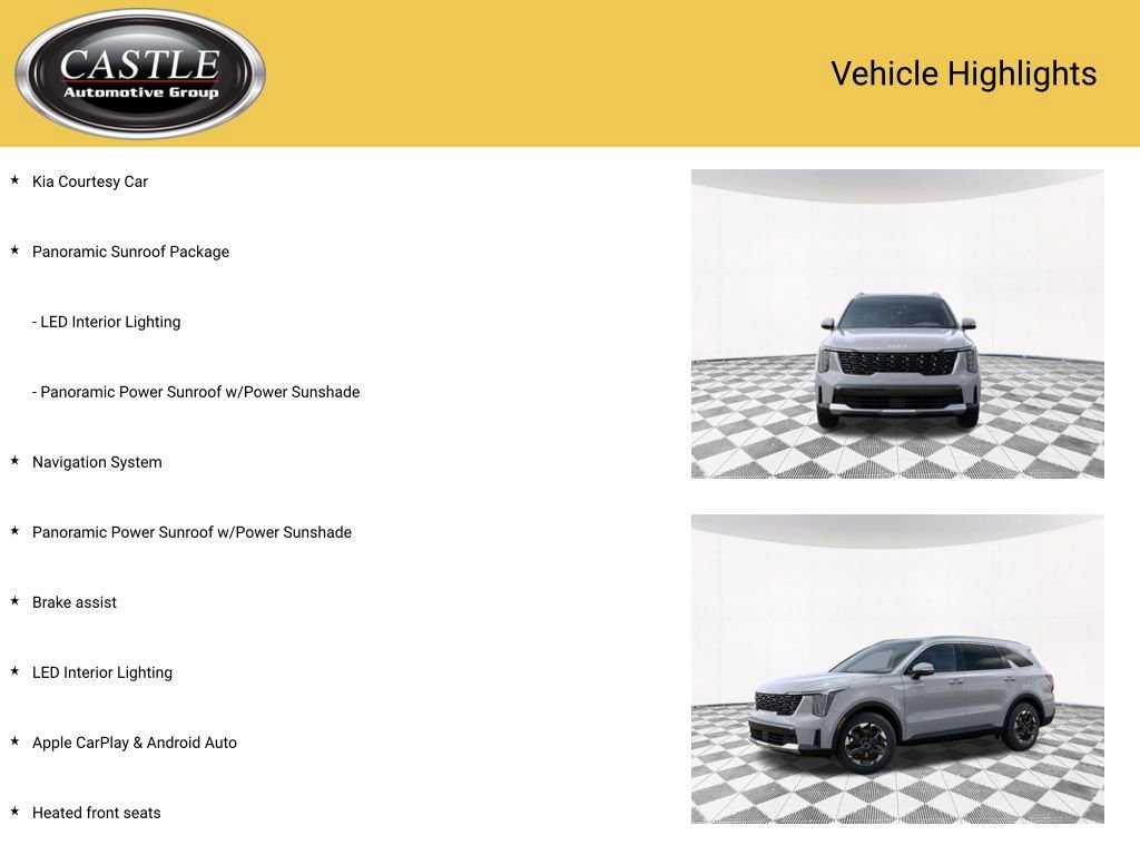 Used 2025 Kia Sorento S w/ Panoramic Sunroof Package image 4