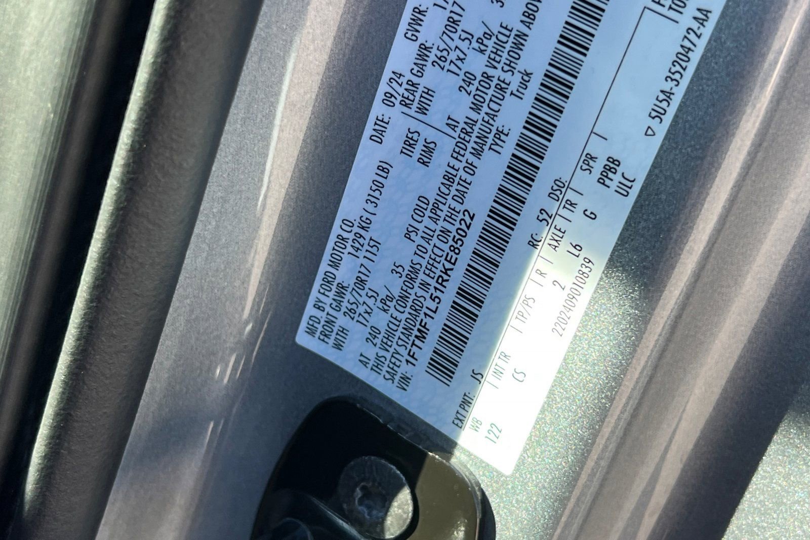 Used 2024 Ford F150 XL w/ Equipment Group 103A High image 27