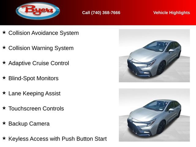 Used 2025 Toyota Corolla SE FWD image 9