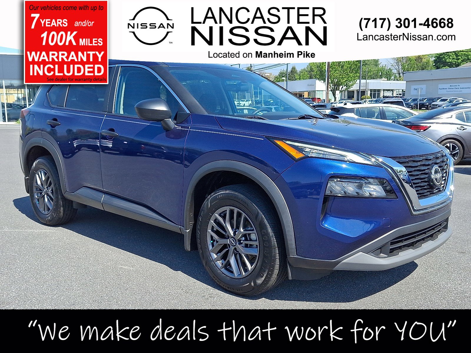 Certified 2023 Nissan Rogue S AWD/4WD image 1