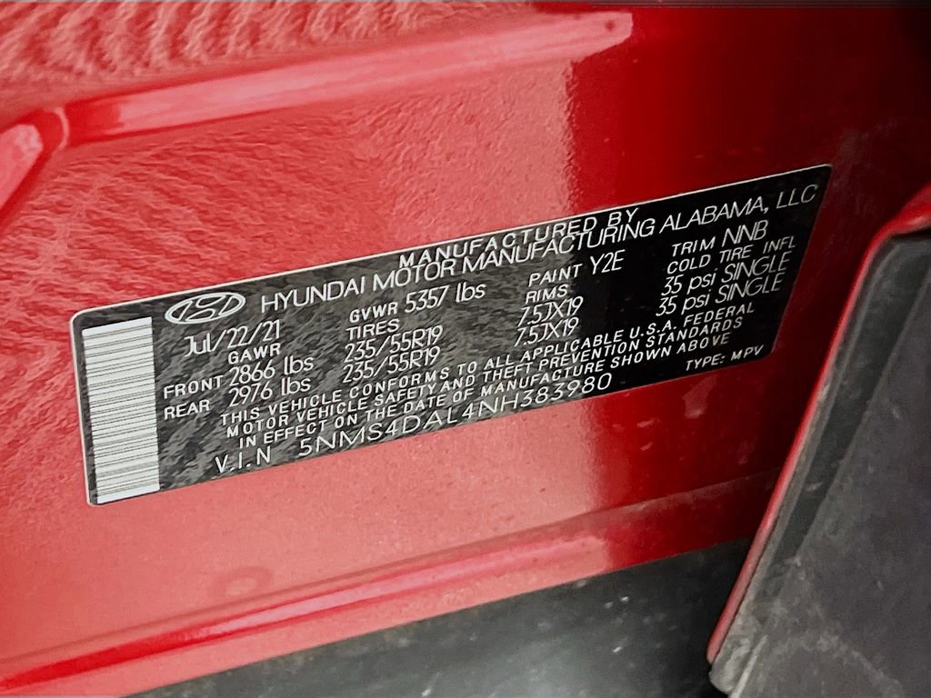 Used 2022 Hyundai Santa Fe Limited image 28