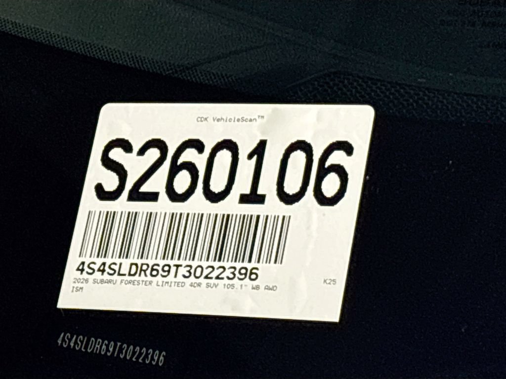 New 2026 Subaru Forester Limited w/ Limited Package AWD/4WD image 26