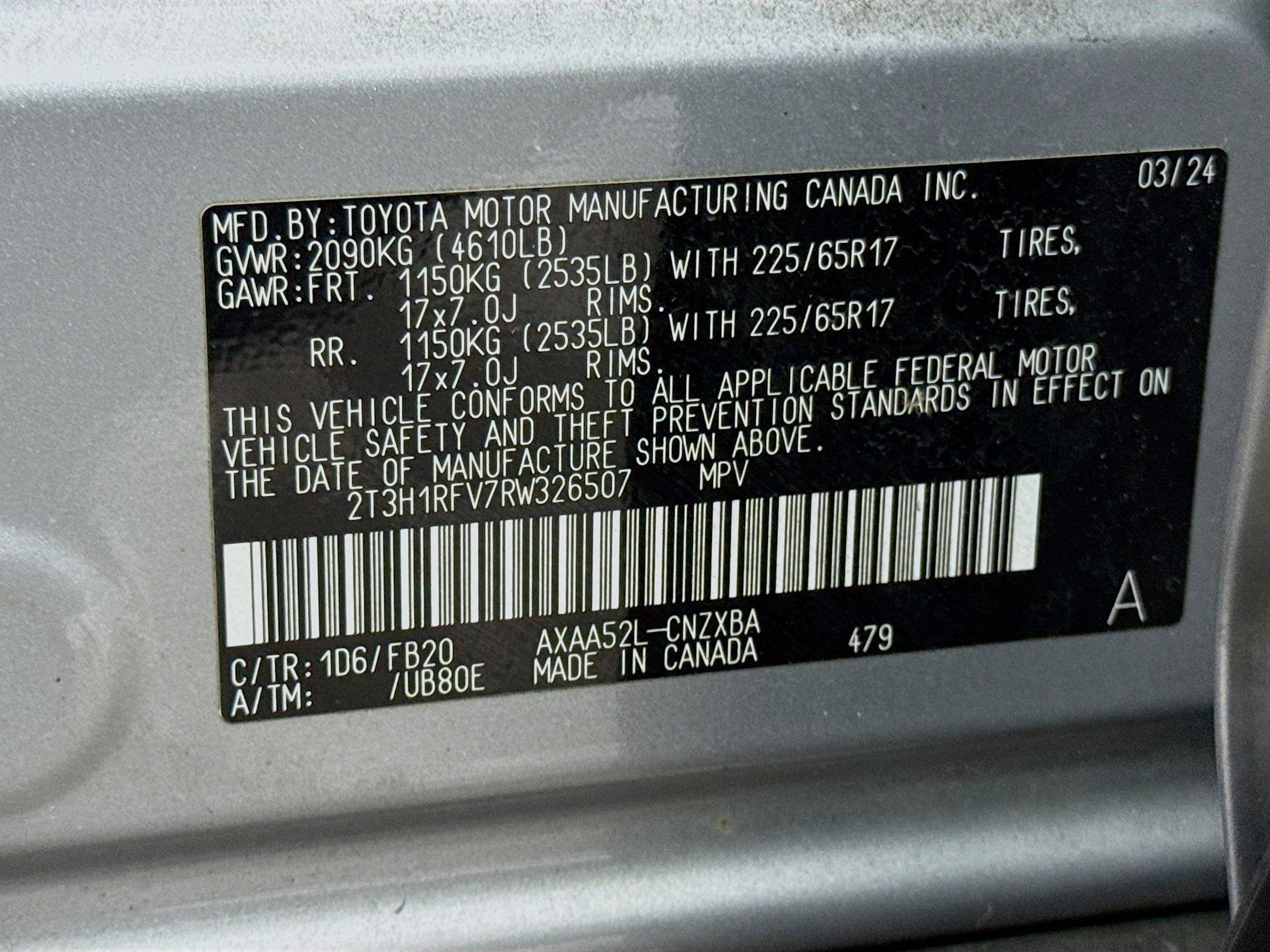 Used 2024 Toyota RAV4 LE image 38