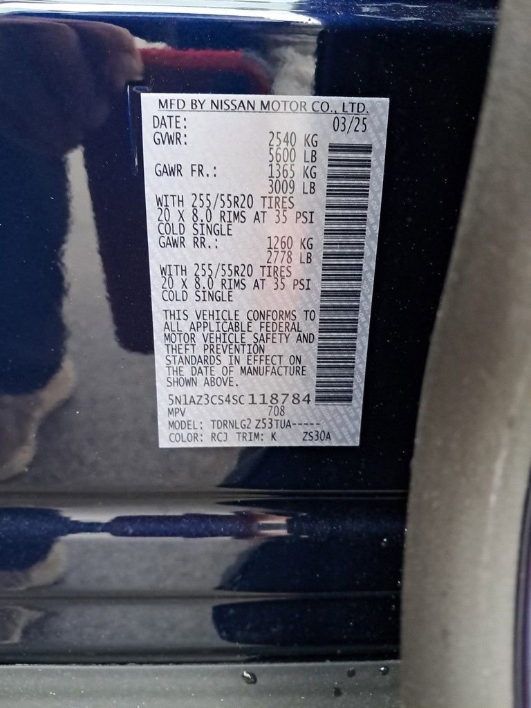 New 2025 Nissan Murano SL image 31