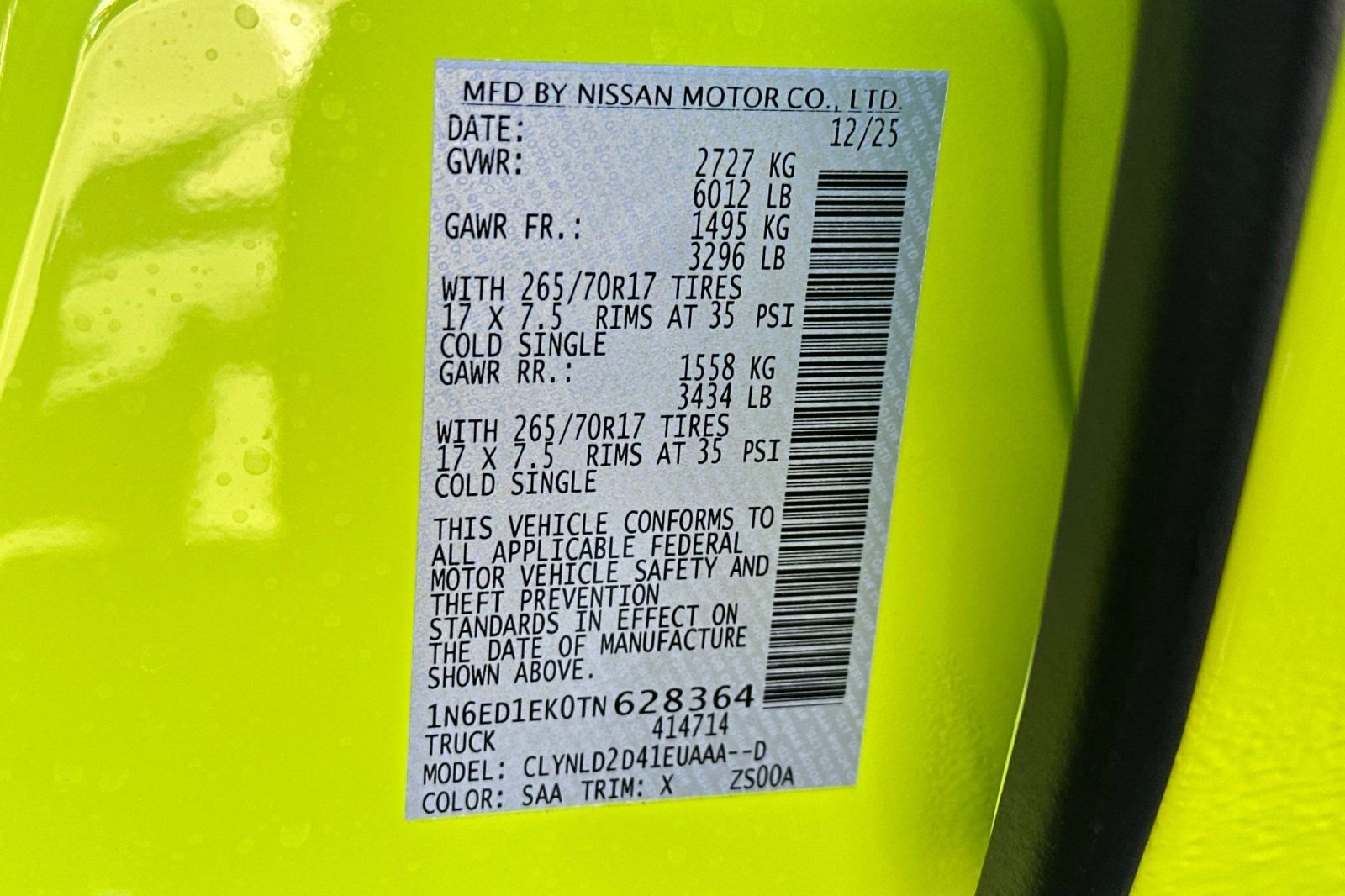 New 2026 Nissan Frontier PRO-4X w/ Tow Package image 33