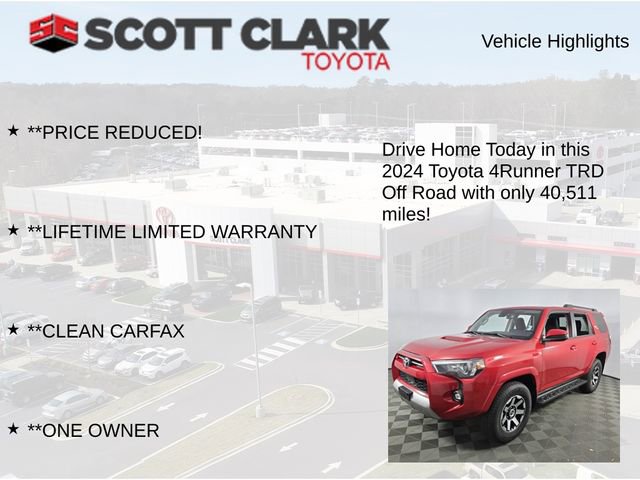 Used 2024 Toyota 4Runner TRD Off-Road image 12