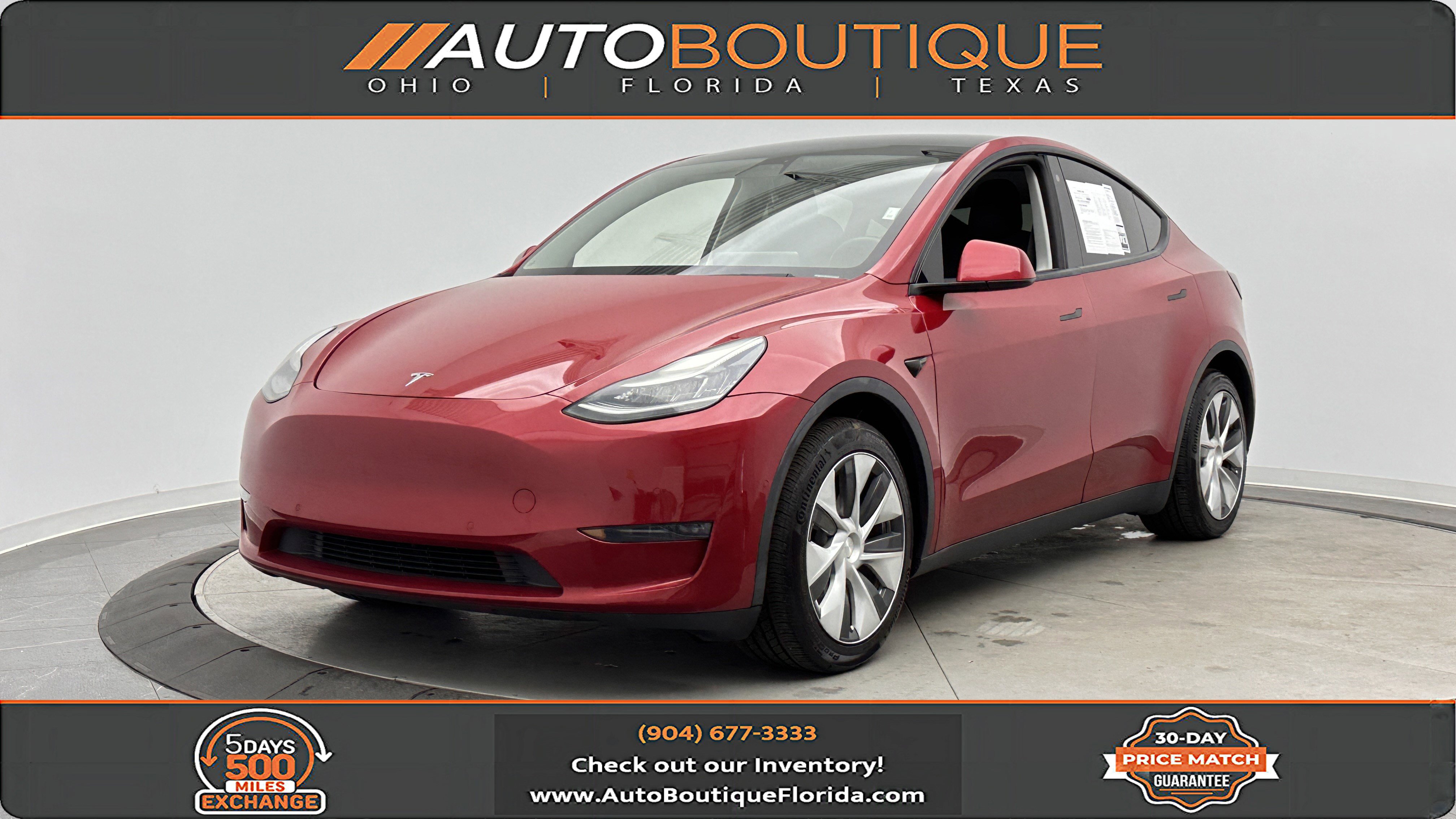 Used 2020 Tesla Model Y Long Range AWD/4WD image 1