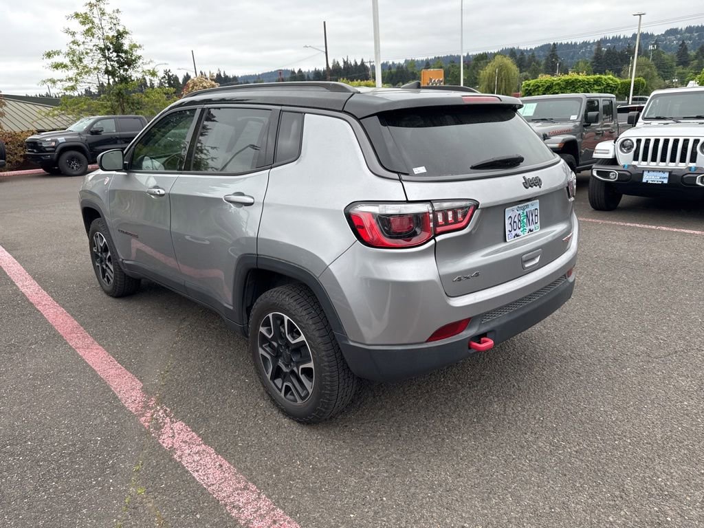 Used 2020 Jeep Compass Trailhawk AWD/4WD image 8