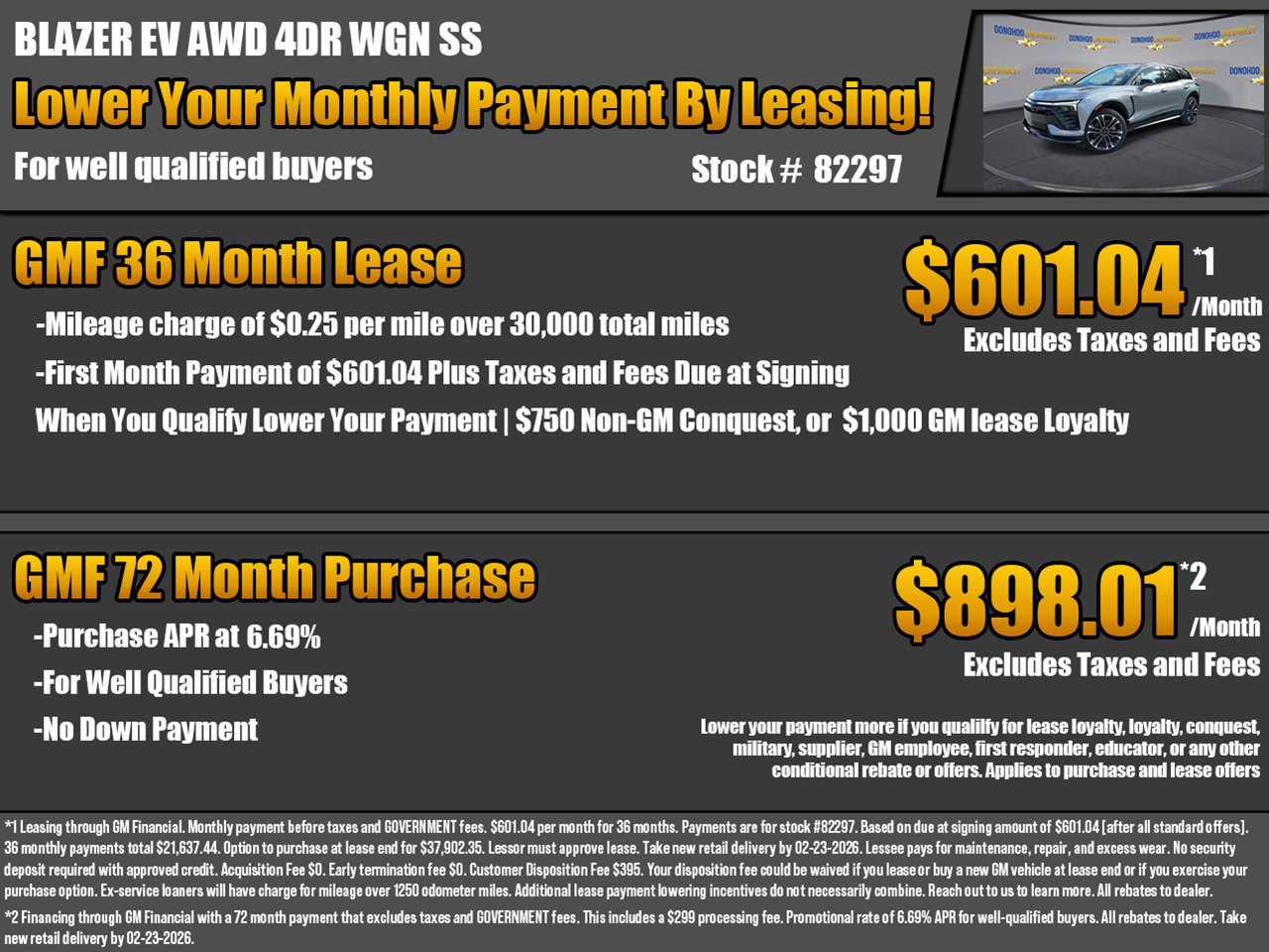 New 2026 Chevrolet Blazer EV SS image 2