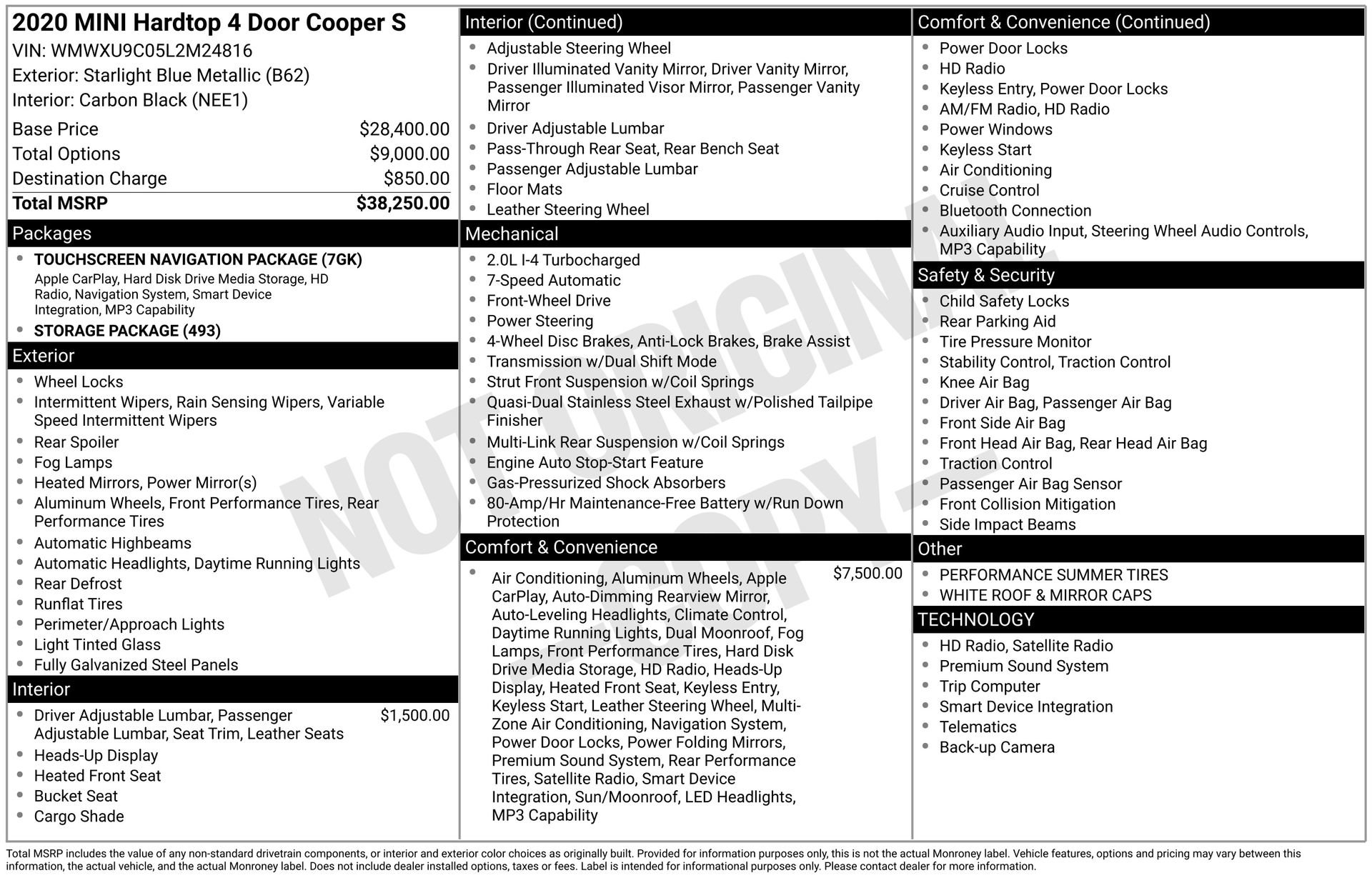 Used 2020 MINI Cooper S image 7
