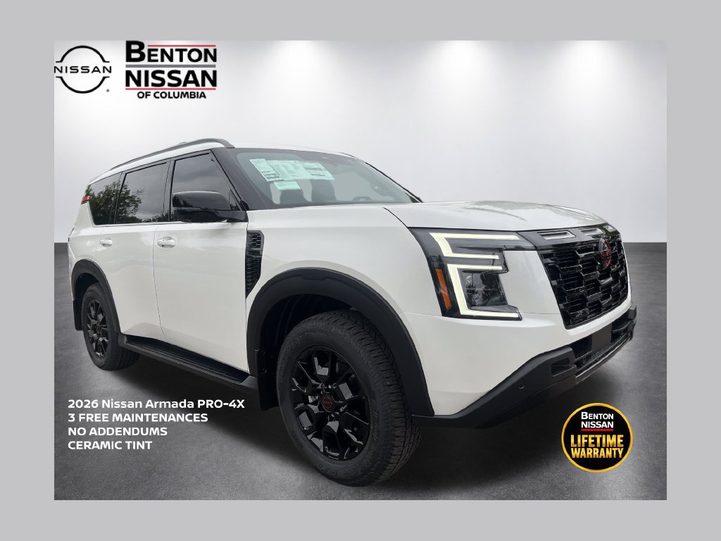 New 2026 Nissan Armada PRO-4X AWD/4WD 360° Tour
