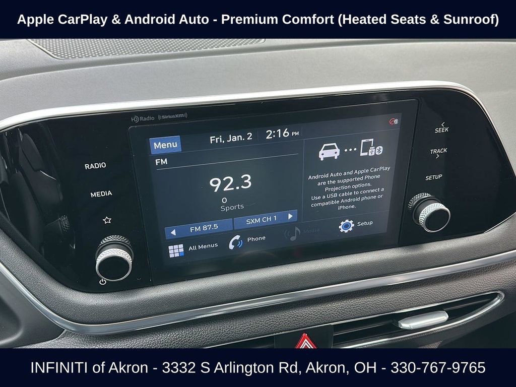 Used 2020 Hyundai Sonata SEL w/ Convenience + Sunroof Package image 52