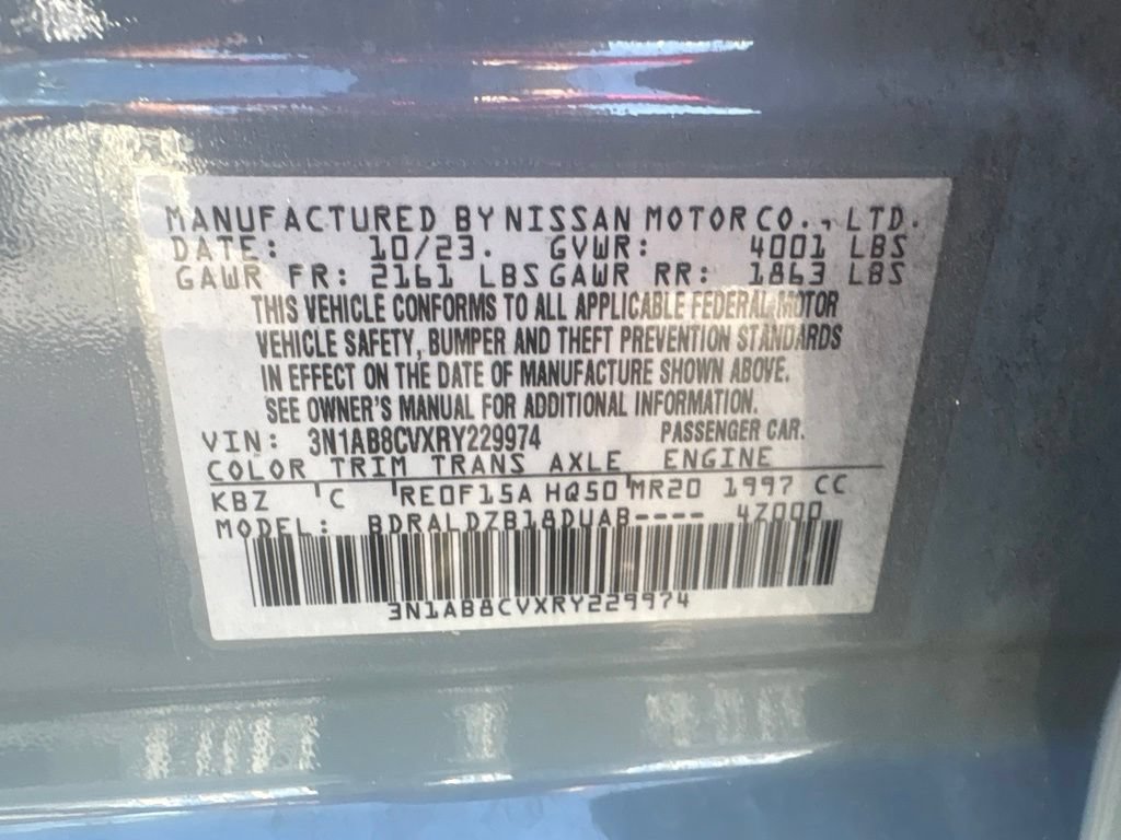 Certified 2024 Nissan Sentra SV w/ SV Premium Package FWD image 5