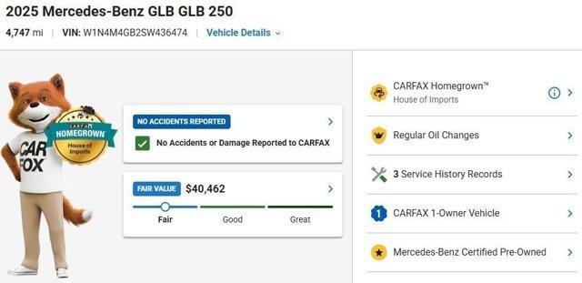 Certified 2025 Mercedes-Benz GLB 250 image 3