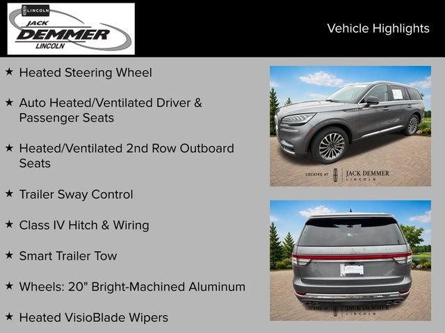 Certified 2024 Lincoln Aviator Reserve w/ Elements Package Plus AWD/4WD image 25