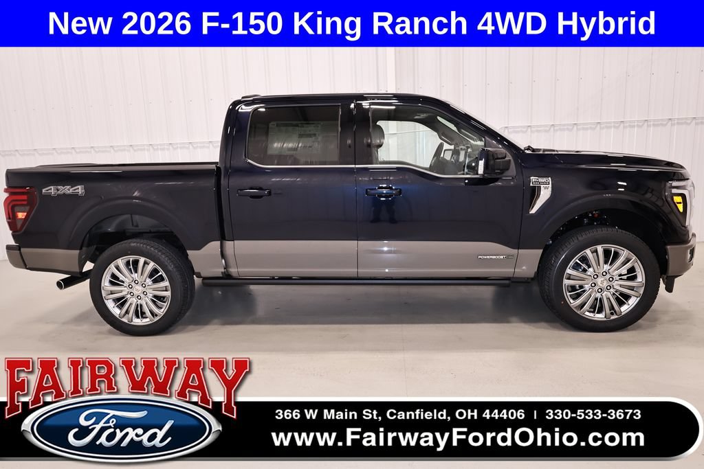 New 2026 Ford F150 King Ranch w/ Equipment Group 601A High