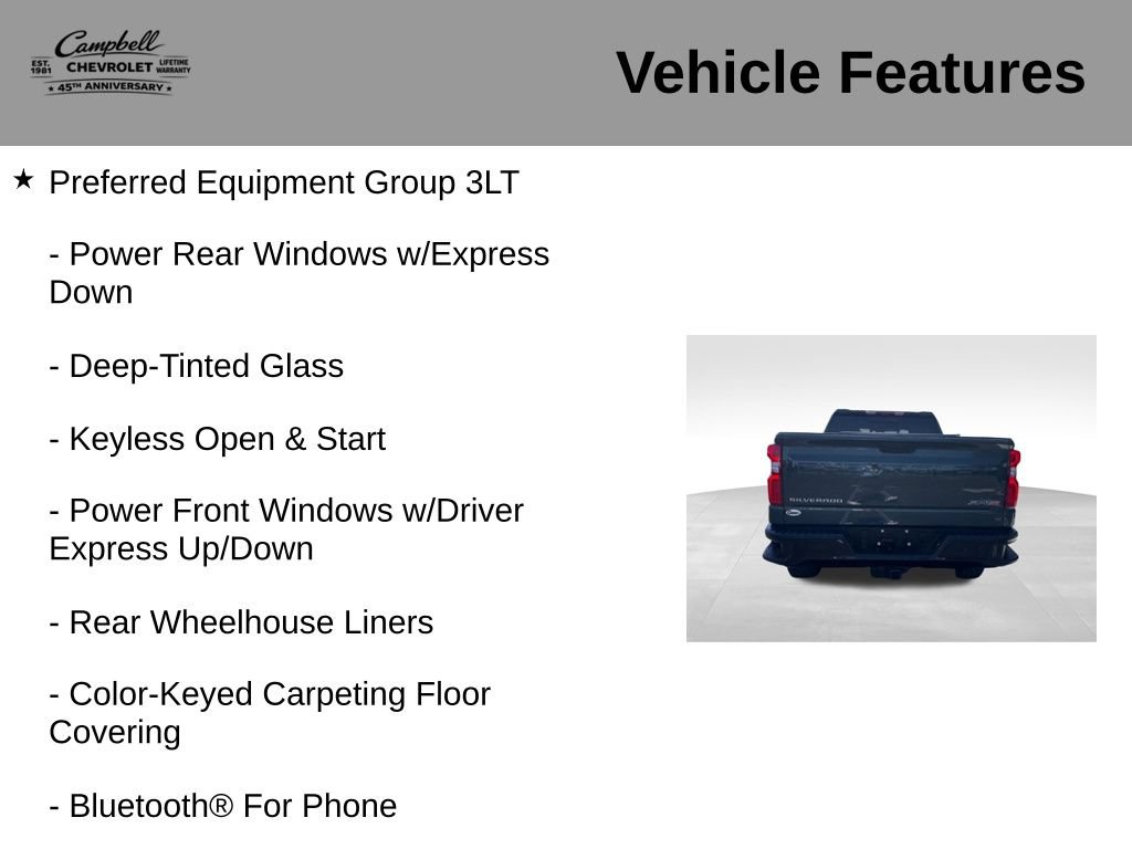 Used 2025 Chevrolet Silverado 1500 ZR2 w/ Technology Package AWD/4WD image 10