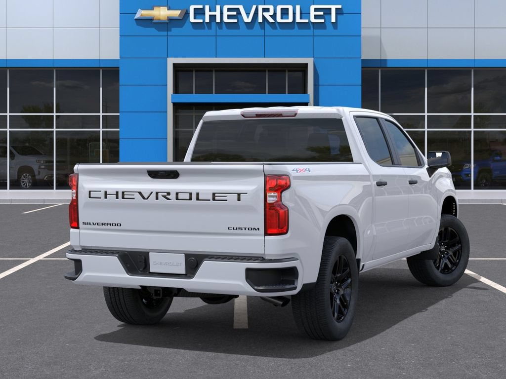 New 2026 Chevrolet Silverado 1500 Custom w/ LPO, Dark Essentials Package AWD/4WD image 4