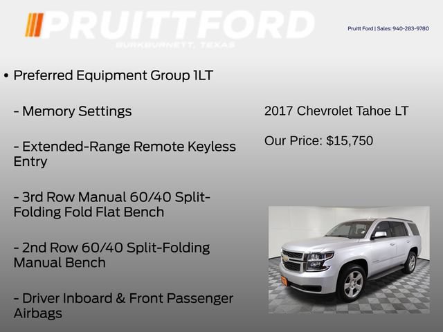 Used 2017 Chevrolet Tahoe LT RWD image 7
