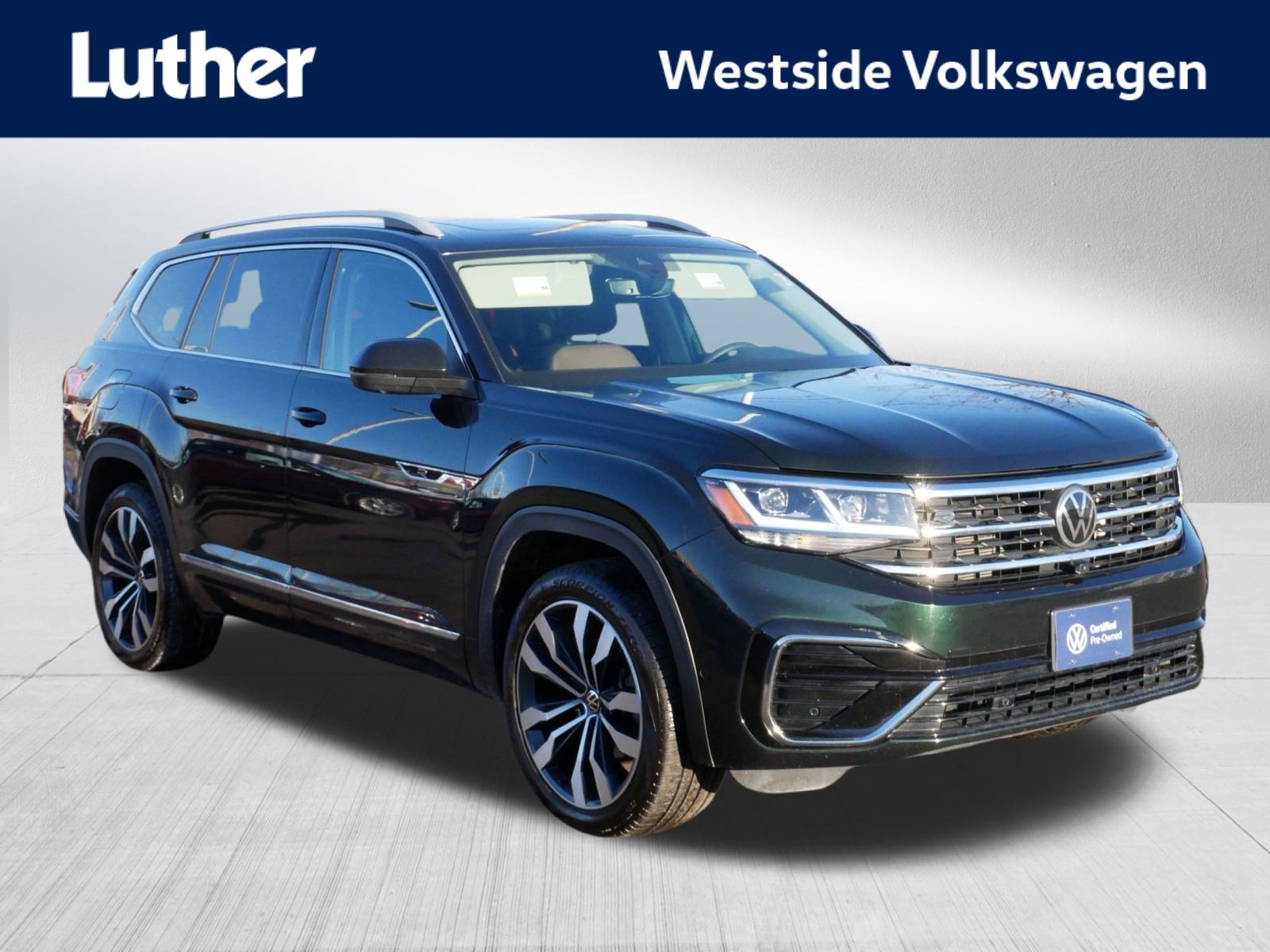 Certified 2021 Volkswagen Atlas SEL Premium image 1