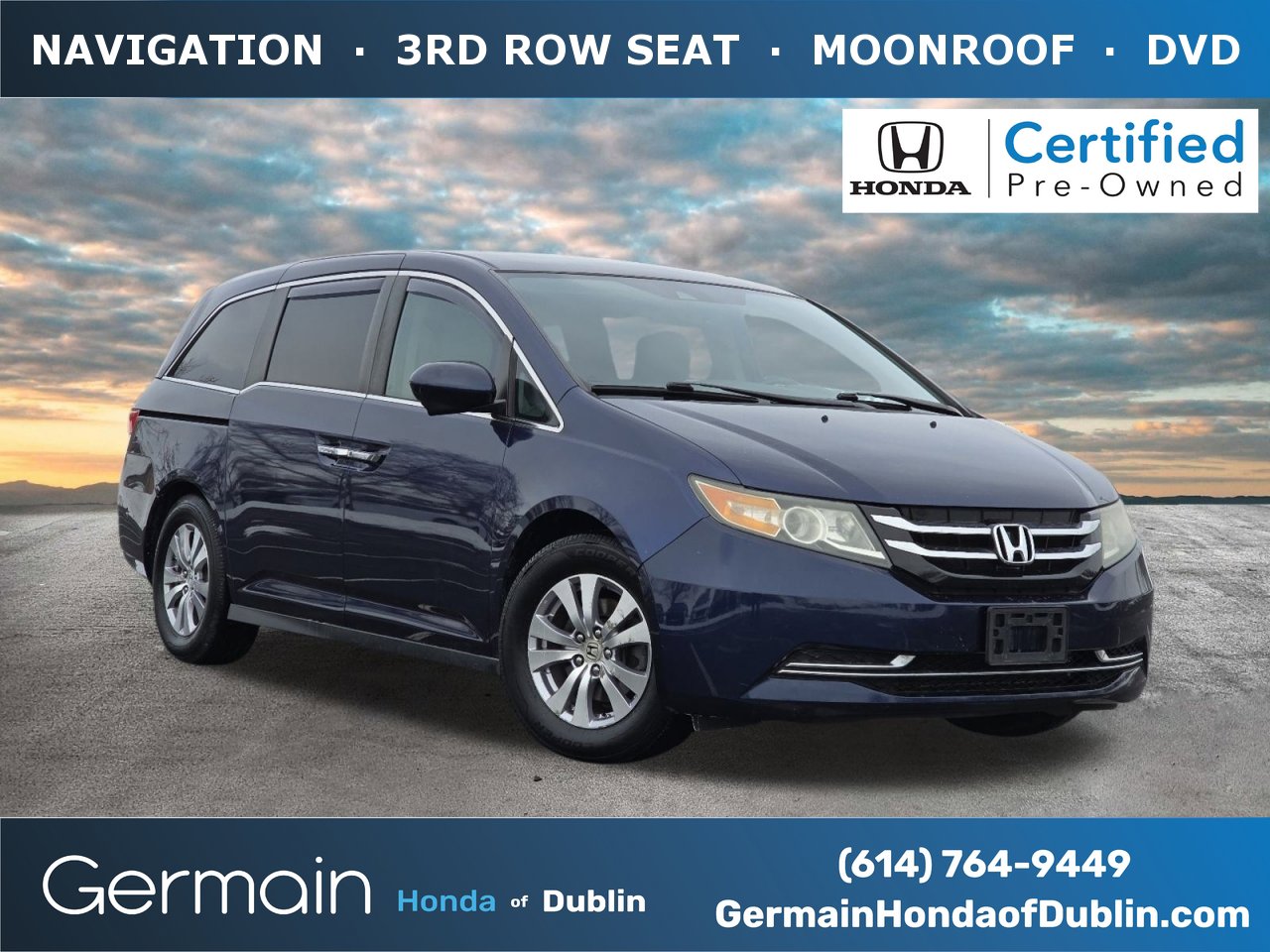 Used 2016 Honda Odyssey EX-L
