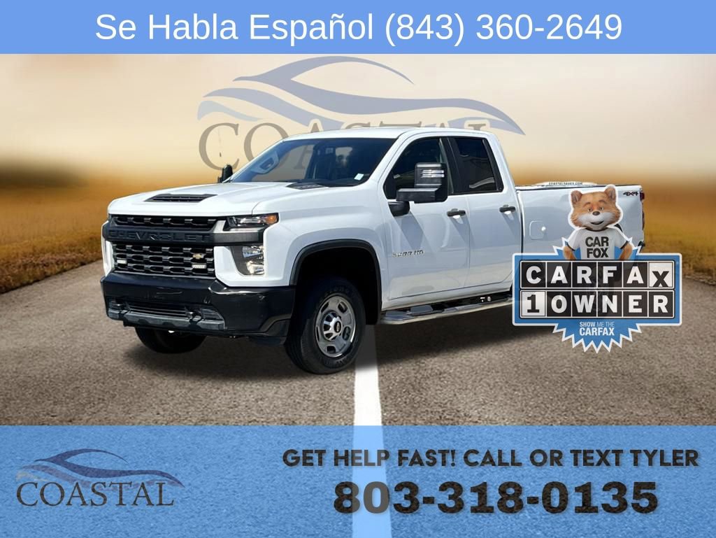 Used 2021 Chevrolet Silverado 2500 W/T w/ WT Convenience Package AWD/4WD image 1
