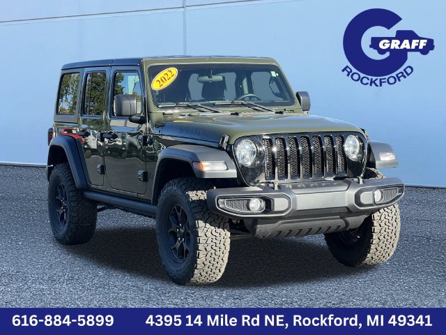 Used 2022 Jeep Wrangler Unlimited Sport AWD/4WD image 1