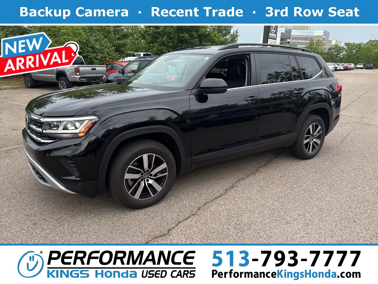 Used 2022 Volkswagen Atlas SE AWD/4WD image 1