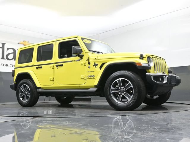 Used 2023 Jeep Wrangler Unlimited Sahara w/ LED Lighting Group AWD/4WD image 2