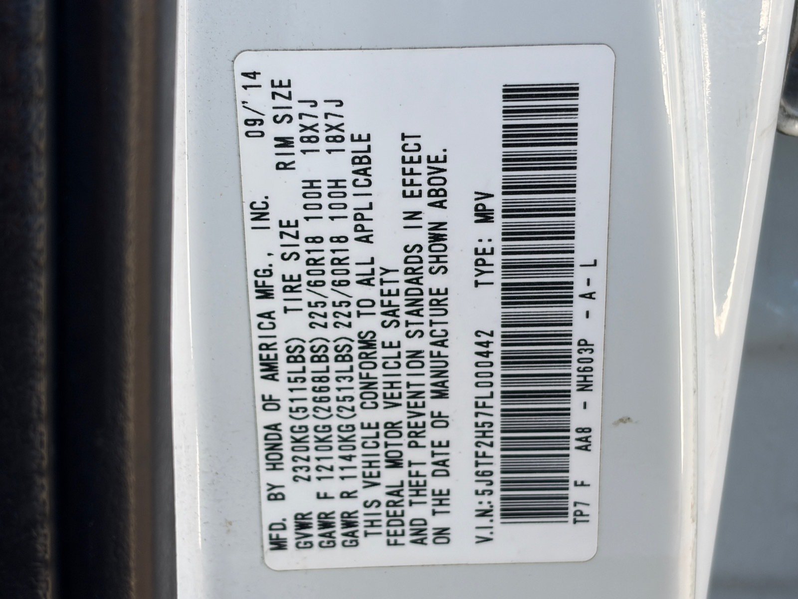 Used 2015 Honda Crosstour EX-L image 40