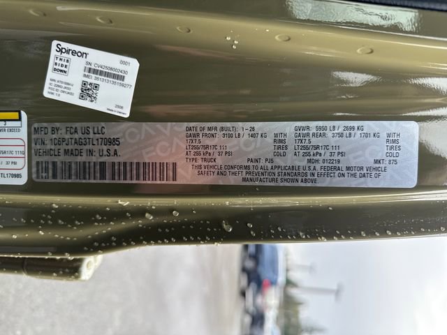 New 2026 Jeep Gladiator Sport image 16