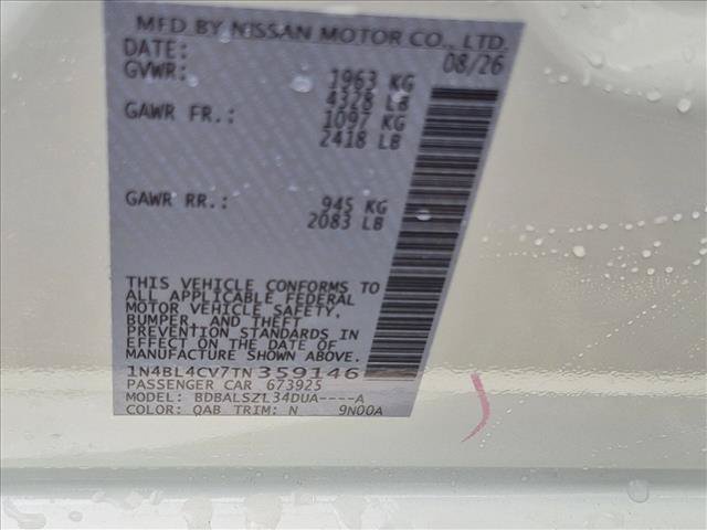 New 2026 Nissan Altima 2.5 SR FWD image 16