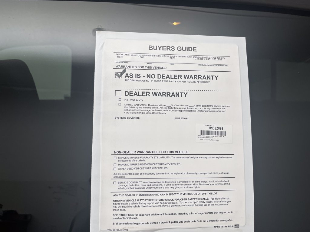 Used 2021 RAM 1500 Big Horn AWD/4WD image 21