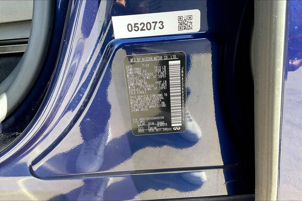 Certified 2025 INFINITI QX80 Pure image 46