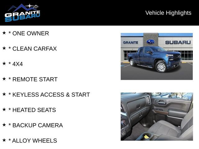 Used 2019 Chevrolet Silverado 1500 RST w/ All-Star Edition image 2
