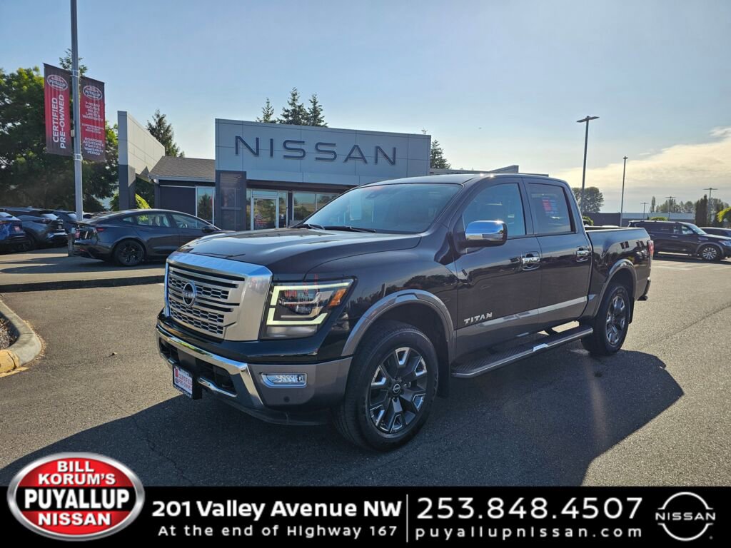 Certified 2023 Nissan Titan Platinum Reserve w/ Moonroof Package image 1